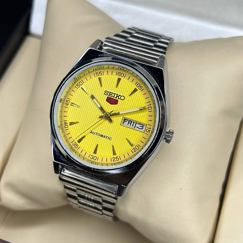 Refurbished seiko yellowdial - 5,