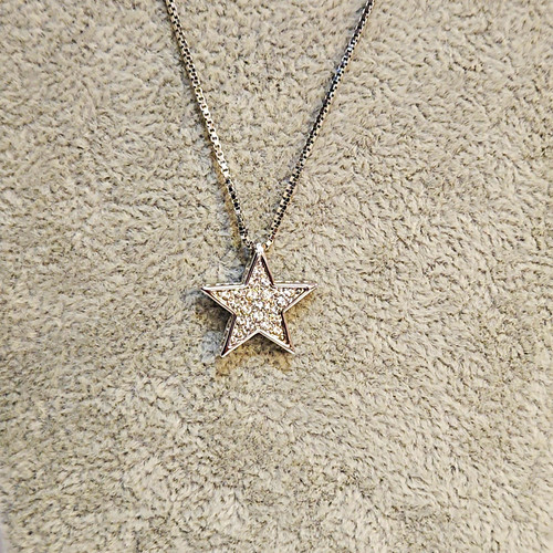 Swarovski silver tone star - swarovski,
