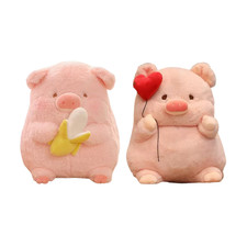 LuLu the Piggy Plush 12" Pink