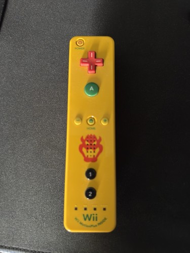 Bowser edition wii remote - bowser, plus