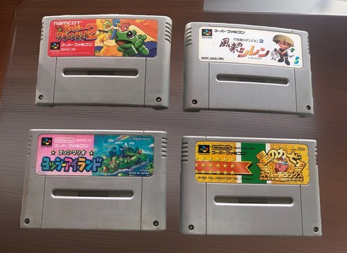 Super famicom games bundle - super,
