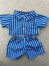 Build bear blue striped - a,