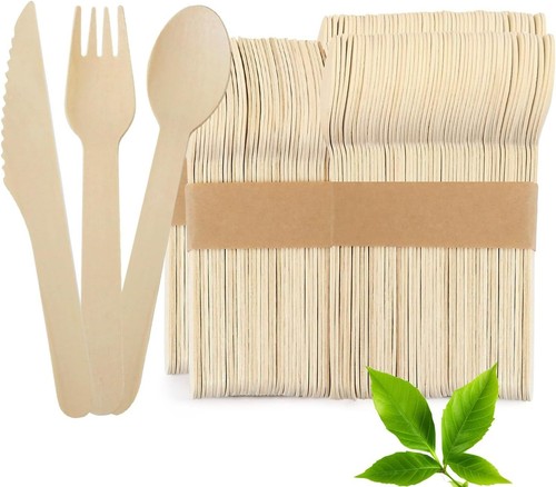 Wooden cutlery set - cutlery,