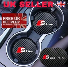 2 x AUDI S LINE Carbon Cup