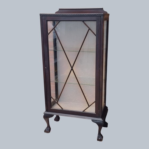 Vintage display cabinet with