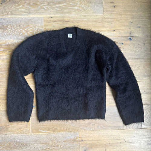 Toteme women black alpaca knit - alpaca,