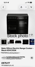 Beko KDVC100K Electric Range