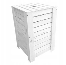 Wooden Box For Dirty Clothes