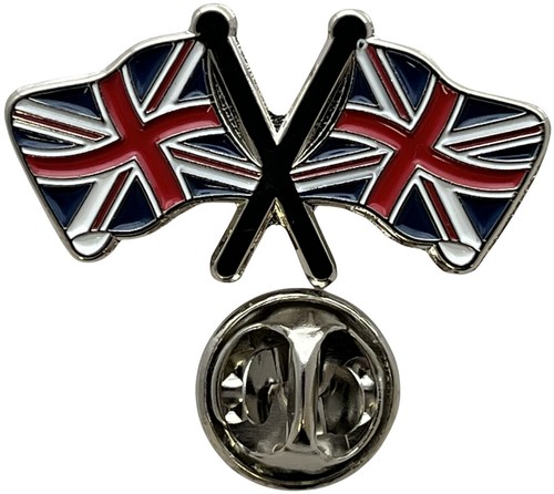 Union jack double pin - double,