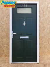 Green Wooden Front Door - High Quality - Frame 2110mm x 955mm - Free Delivery!!