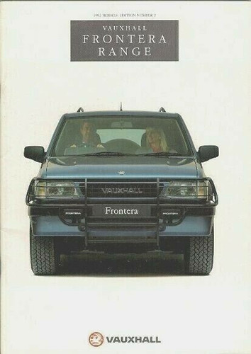 Vauxhall frontera 1991 uk - vauxhall,
