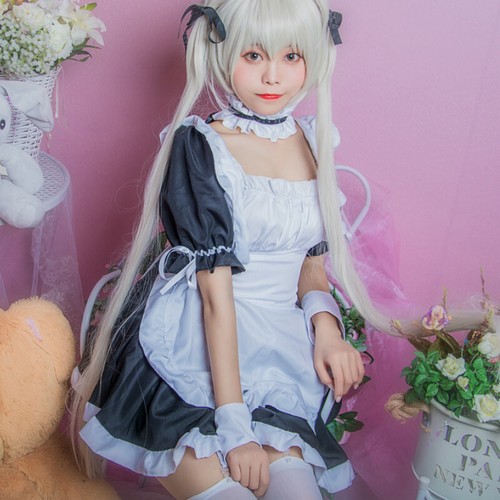 Ladies lolita maid fancy dress - lolita,