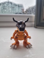 Digimon GREYMON Action Feature Figure - 1999 Bandai Metal Gureimon