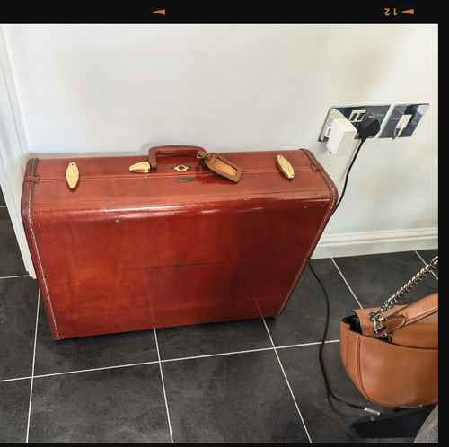 Samsonite vintage brown - vintage,