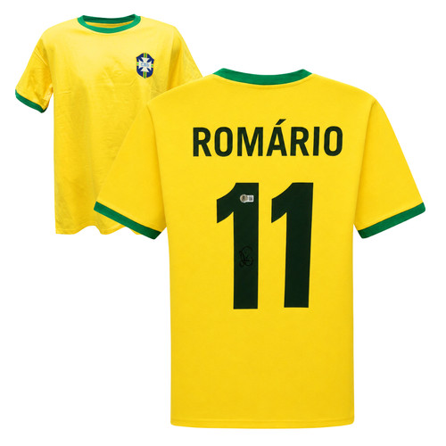 Romario signed vintage brazil - romario,