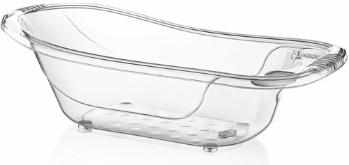 Transparent baby bath tub with - baby,