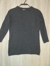 COS Gray Wool Cashmere Sweater
