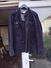 Pretty Green Lennon Military Jacket Black XL Excellent Condition