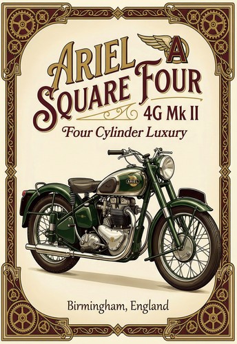 Vintage motorcycle motorbike - vintage,
