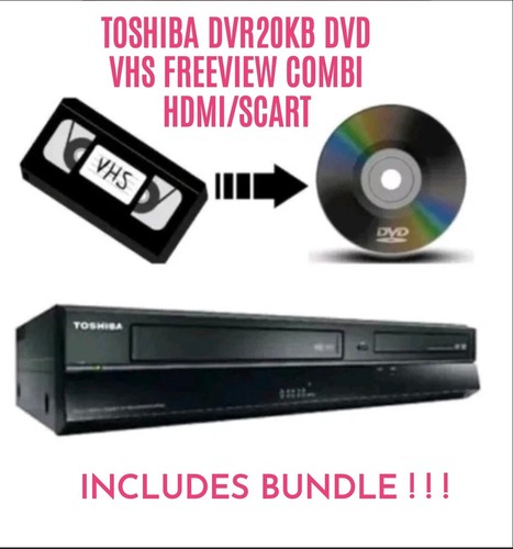 Toshiba dvr20 vhs dvd - toshiba, freeview