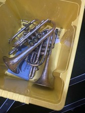 Brass instruments spares or - instruments,