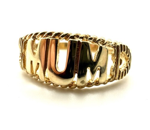 9ct gold mum ring - gold,