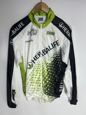 Volea Cycling Jacket Herbalife Lightweight | Men's | White/Green | Medium |