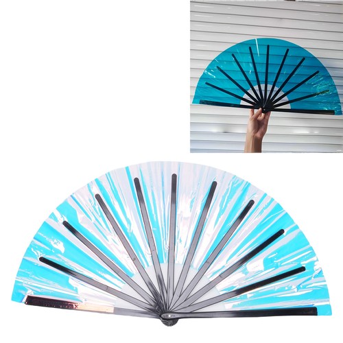 Large folding fan colorful - large,