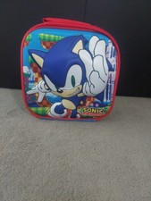 Sonic the Hedgehog Rectangular Insulated Lunch Box Bag for Boys and Girls