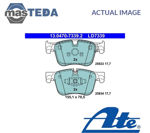 130470 73392 brake - brake, pads