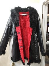 Tripp NYC Black Faux Leather