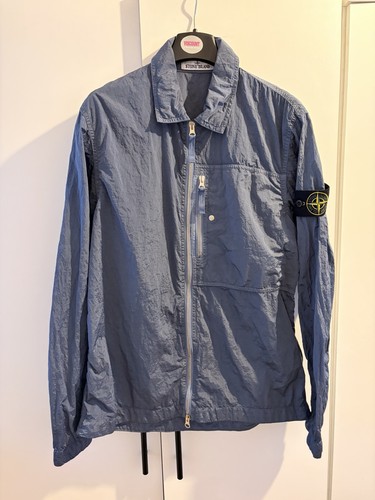 Stone island navy overshirt - navy,