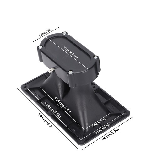 Wide dispersion horn - dispersion,