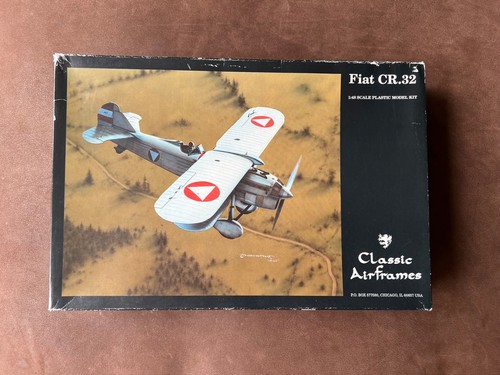 Classic airframes fiat 32 - classic, cr.32