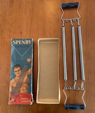 Vintage Spenby 3 spring Exercisers, original box. Good authentic used condition
