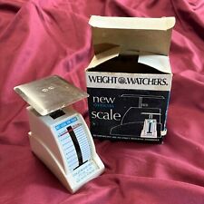 Weight Watchers 1968 Scale Official Kitchen 16 oz Vintage White Original Box