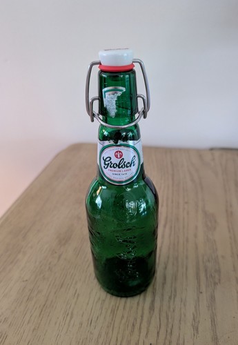 Grolsch green oz bottle - oz,