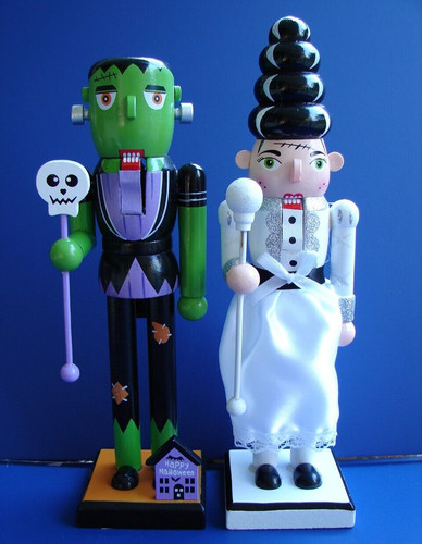 Christmas monsters nutcrackers - monsters,