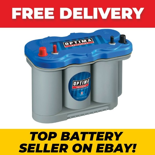 Optima blue top battery dcm - top,