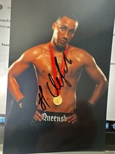 JAMES  DEGALE  -  PROFESSIONAL BOXER    -  AUTOGRAPHED  BOXER