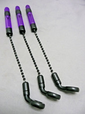 3x FOX PURPLE SLIK BOBBINS