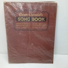 Vintage News-Chronicle Song Book 1930s Community Plantation Sea Shanties Hymns