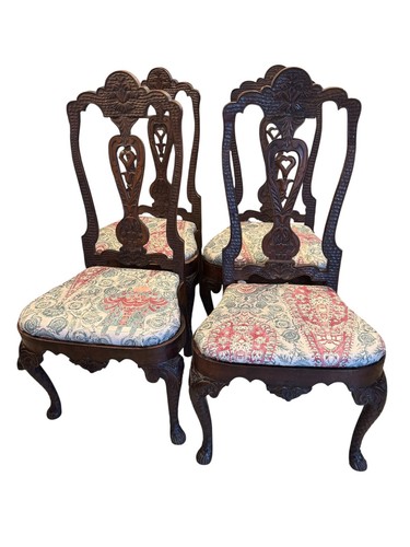 Antique 18th four carved - antique,
