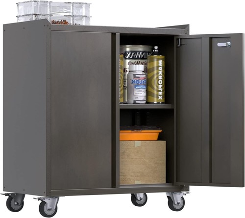 Metal storage cabinet - metal,