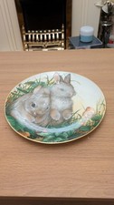 Woodland Friends Rabbits Plate