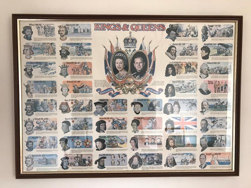 Kings and queens vintage large - queens,