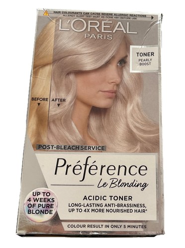 Preference blonding acidic - preference,