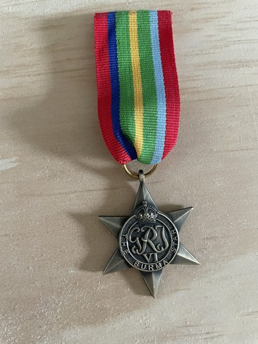 Ww2 burma star - burma,