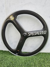 Specialized Carbon Tri-Spoke Rear Wheel, 650c, Clincher, Shimano 10s, NOS