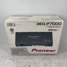 NOS Pioneer DEQ-P7000 DSP Multi-Chanel Processor Unit Mosfet 50Wx5 Old School